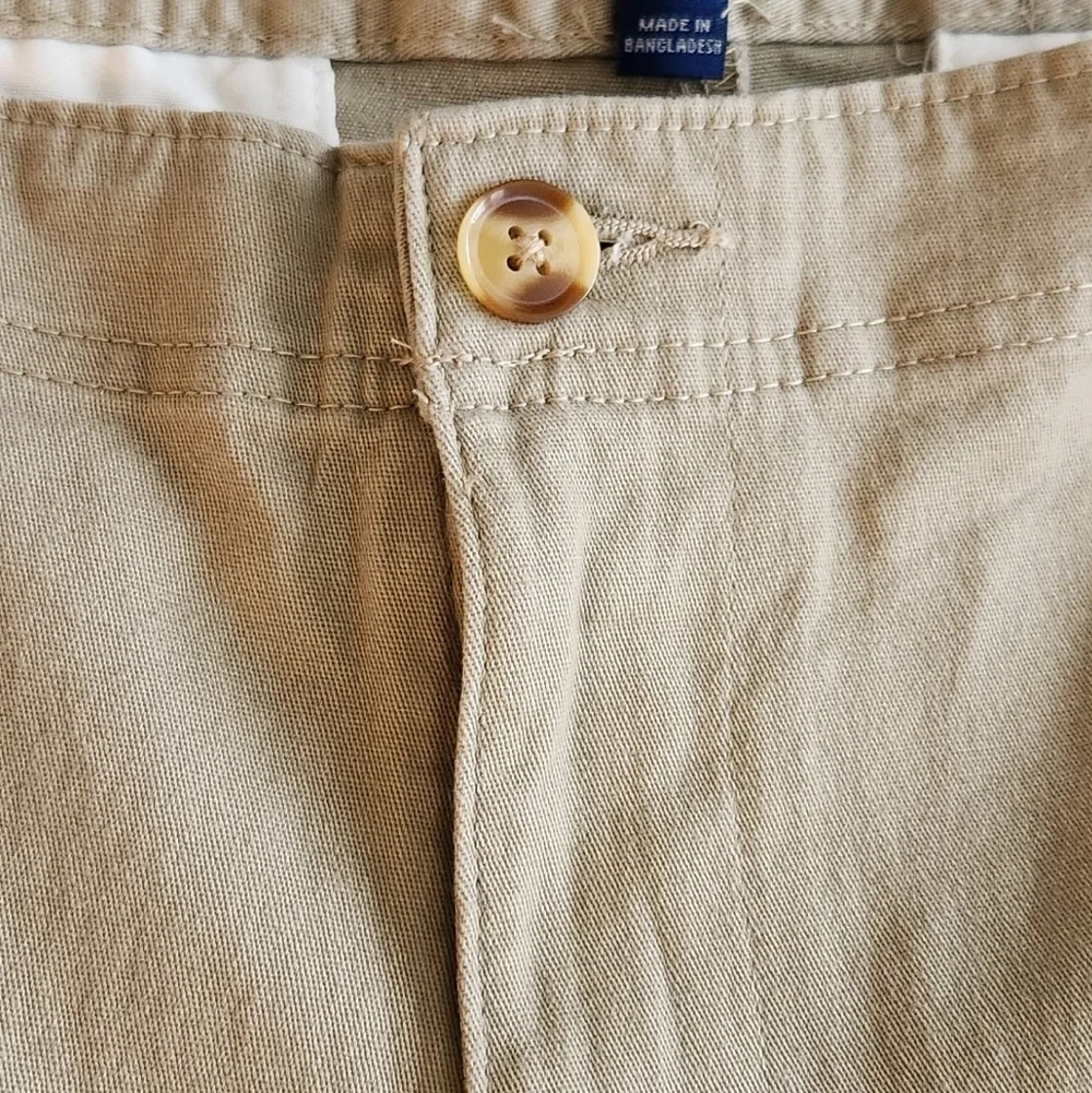 🩳George Men’s Tan Shorts, Size 44, 9" Inseam, NWT Casual comfort / classic look - Picture 5 of 13